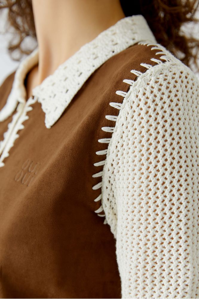 Oui Brown Jacket 97159