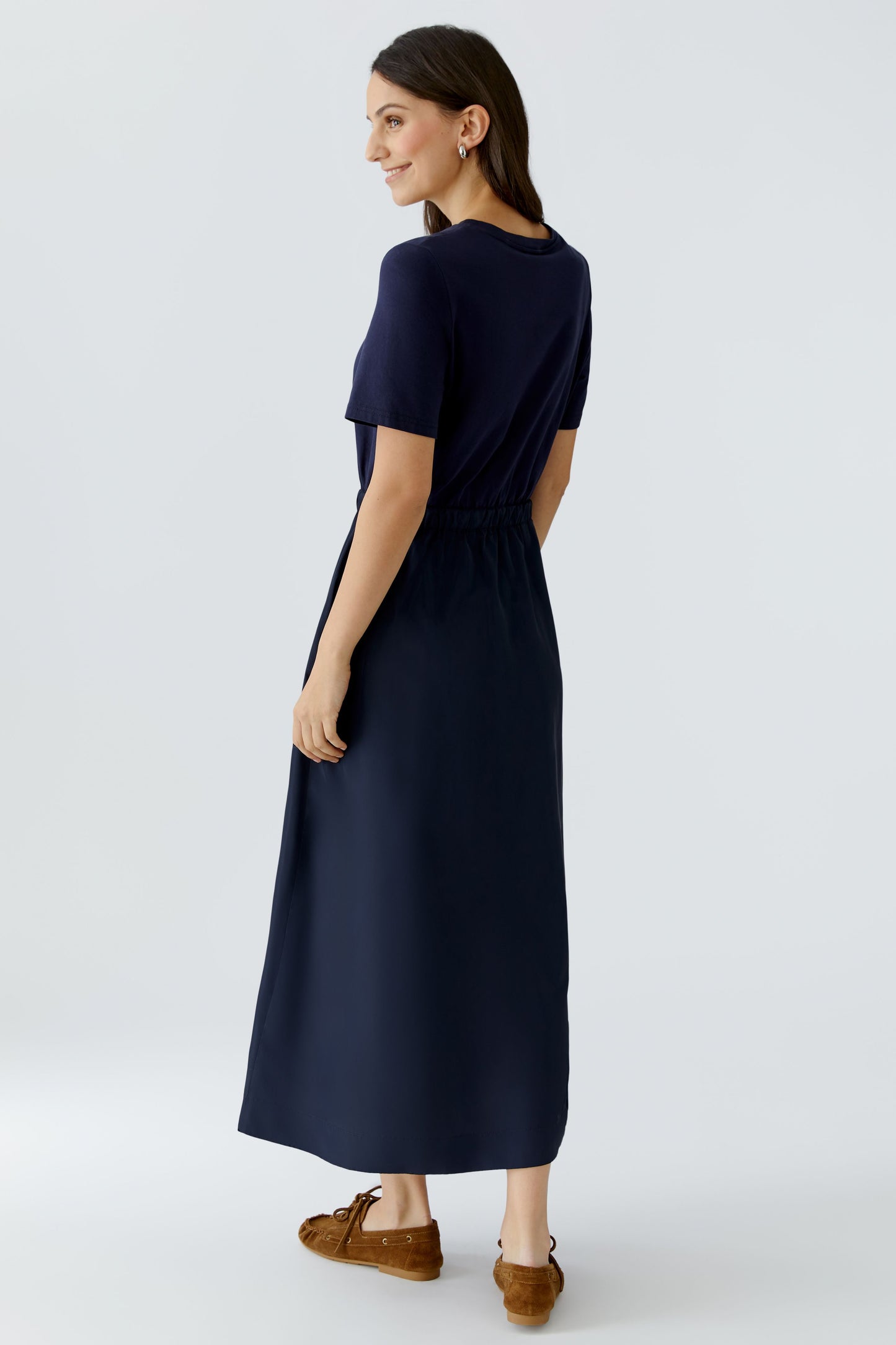 Oui Dark Blue Dress 97171