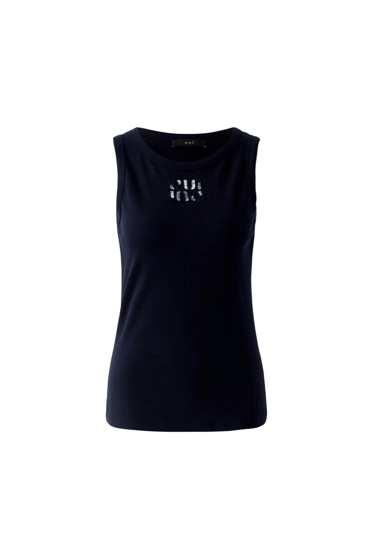 Oui Darkblue Tank Top 97284