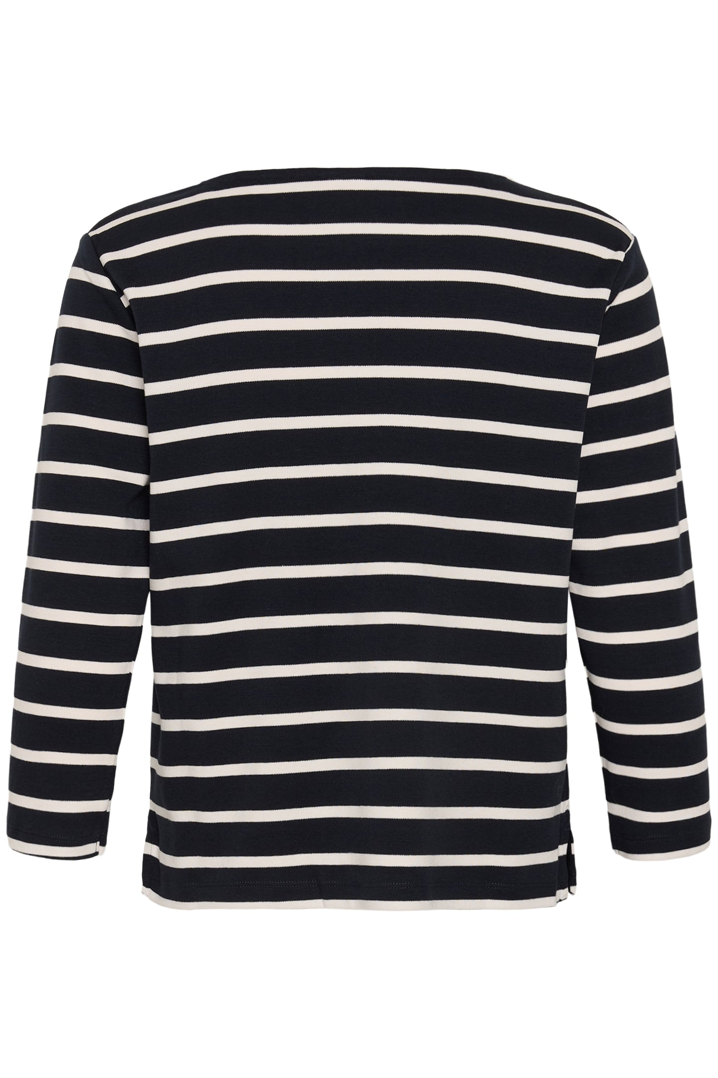 Part Two Nela Top Navy / Eggnog Stripe