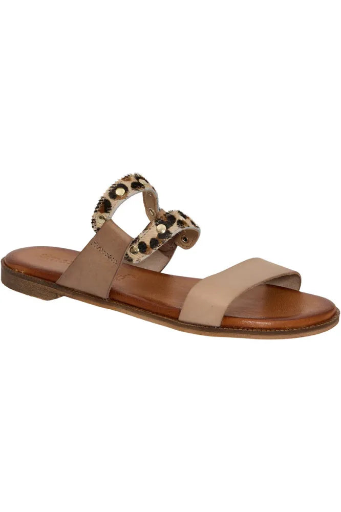 Tim & Simonsen Pepe Lino Sandal Natural/Animal