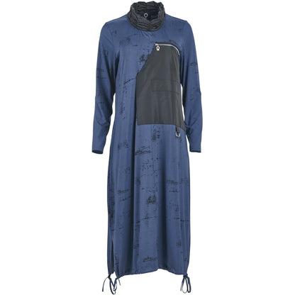 My Soul Print Dress Blue