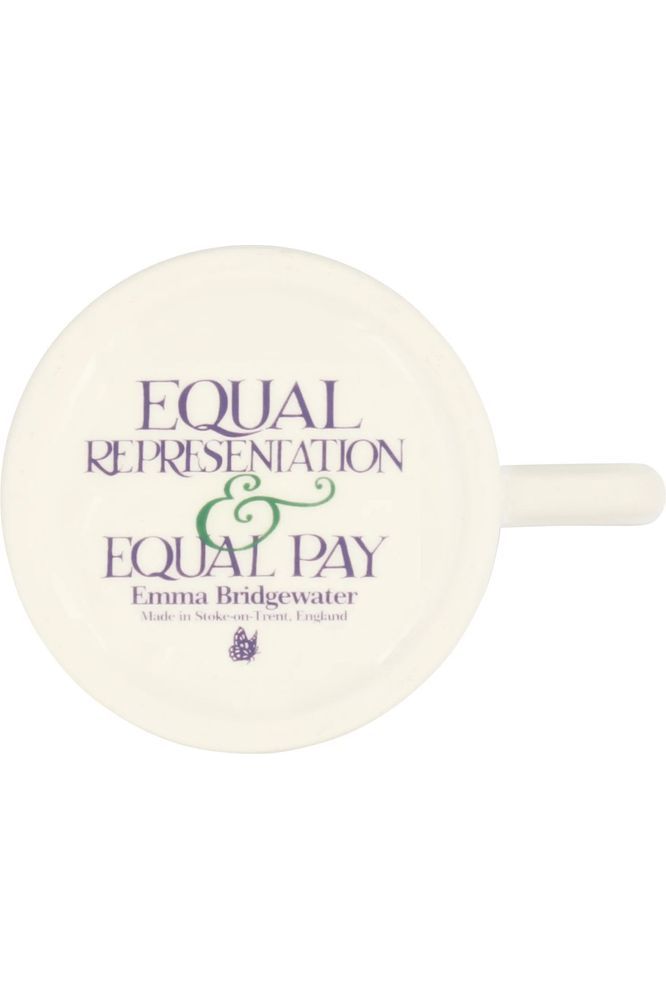 Emma Bridgewater Purple Toast Change Our World 1/2 Pint Mug