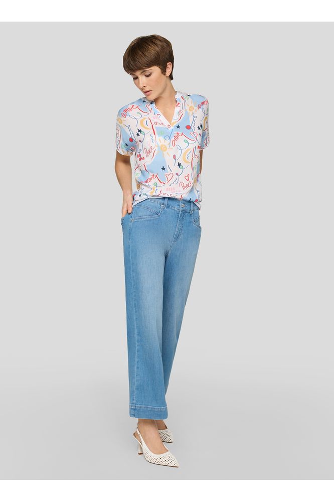 Rabe Blouse Sky Blue 56-124101
