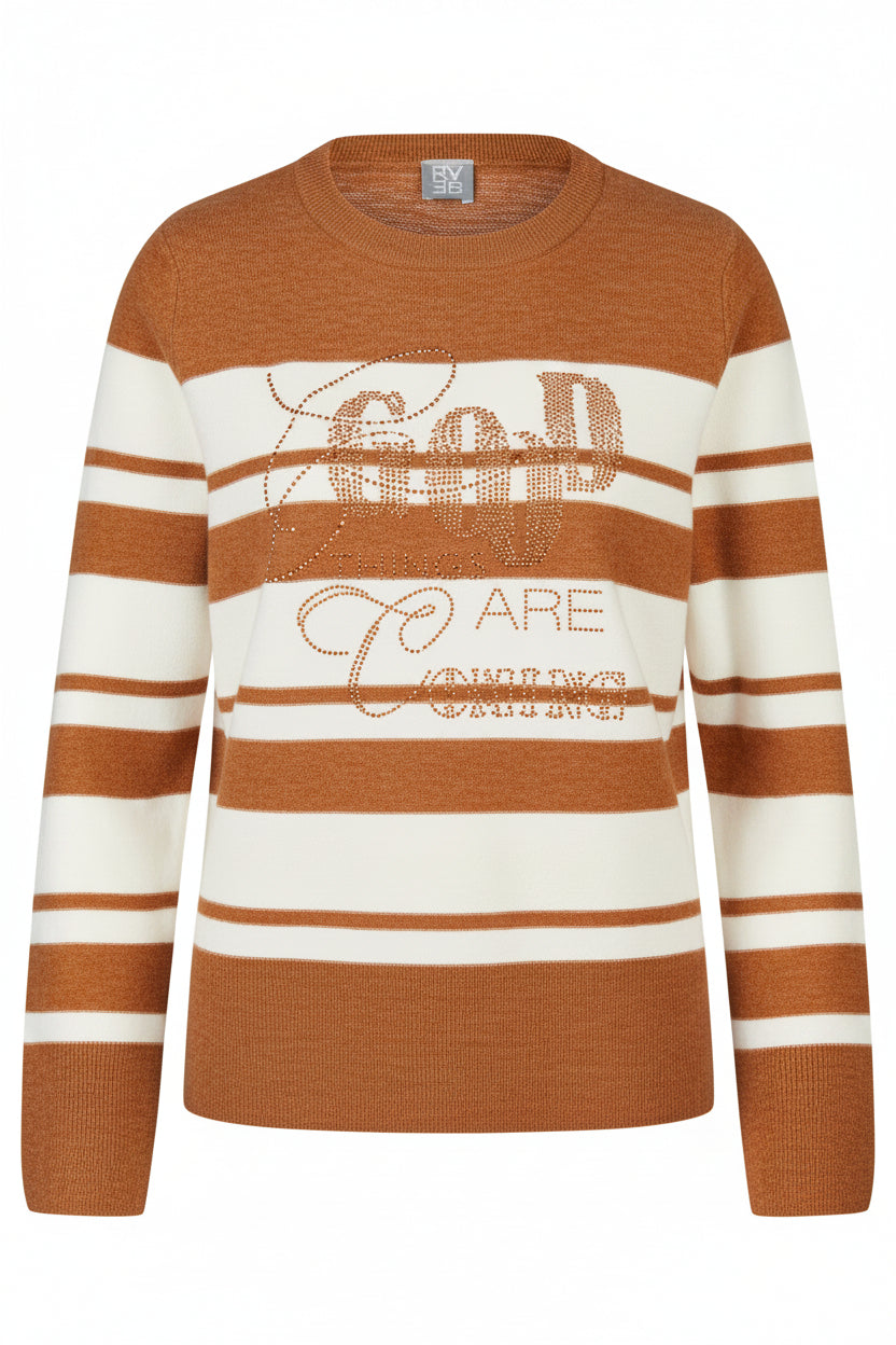 Rabe 57-121620 Pullover Cognac