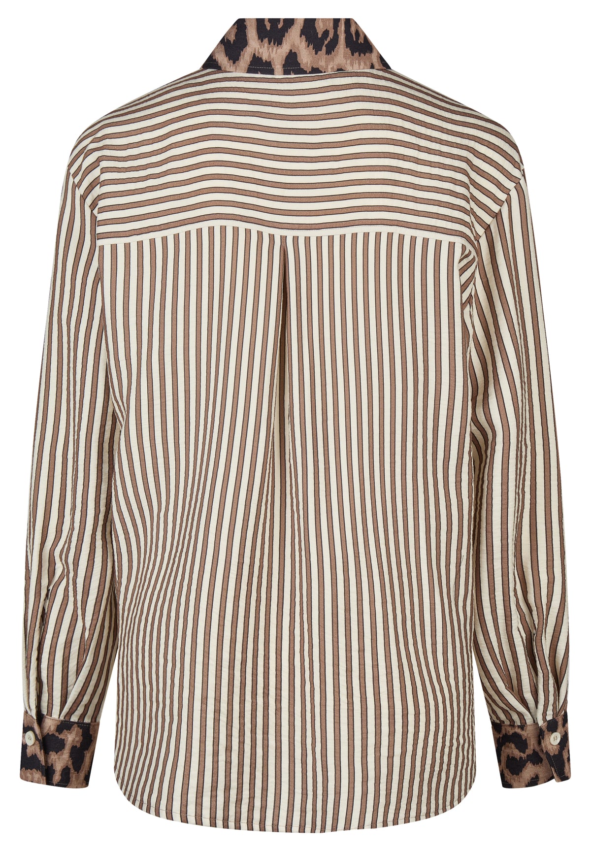 Rabe 57-123103 Striped Blouse Taupe