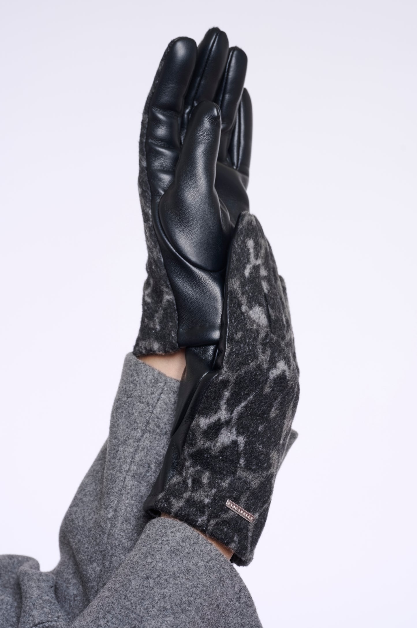 Rino & Pelle Youri Gloves Grey Leopard