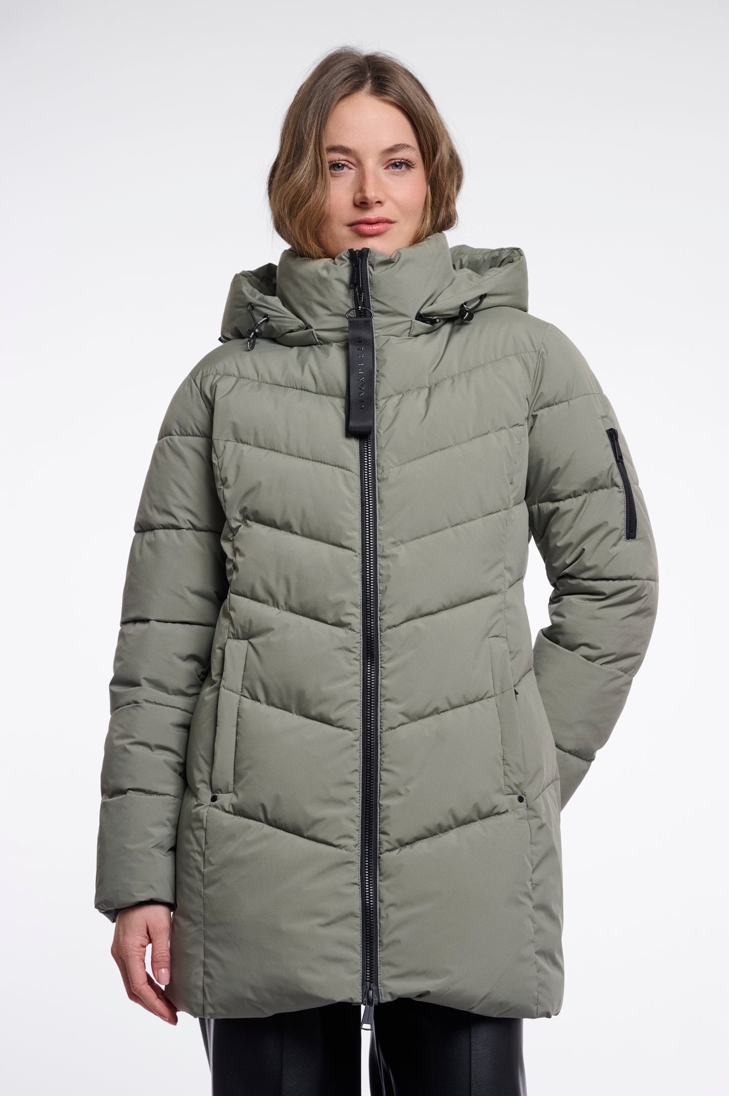 Rino & Pelle Yasmina Padded Jacket Misty Basil