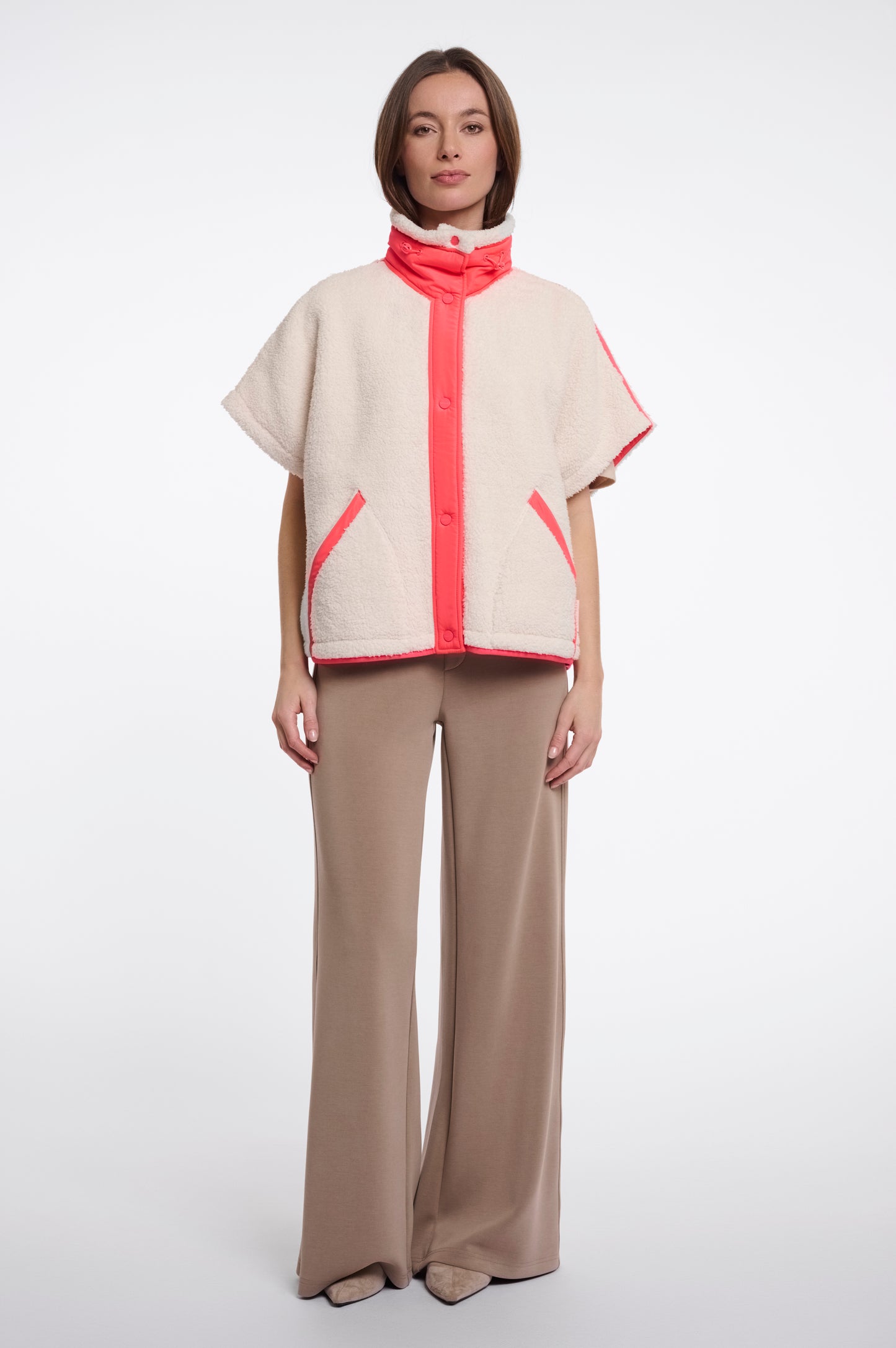 Rino & Pelle Zehra Waistcoat-Birch Pink