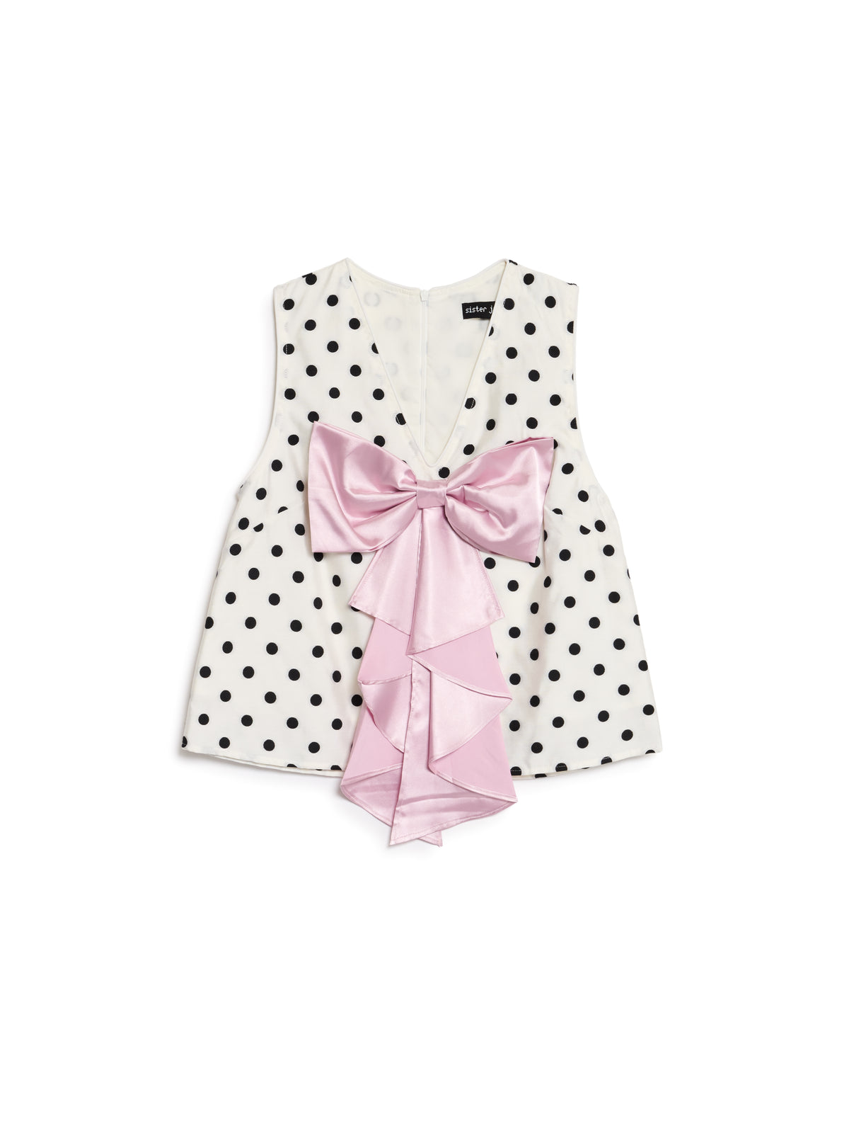 Sister Jane Cyndi Spot Jacquard Top