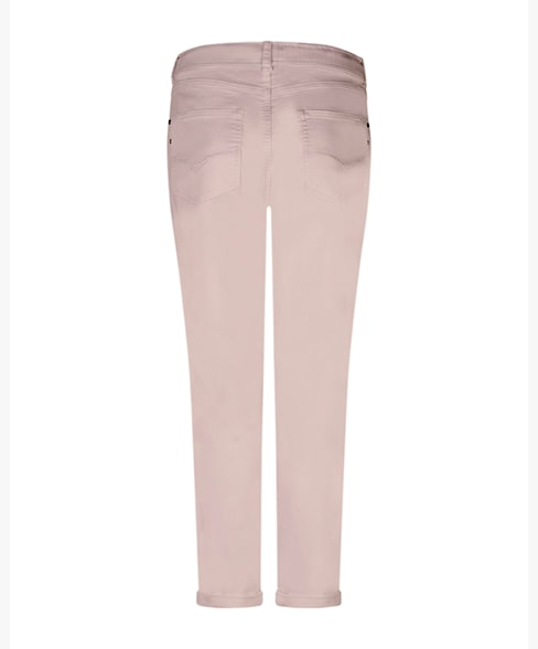 Red Button Tessy Cropped Jogger Ecru