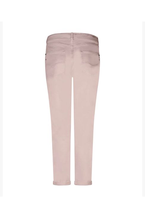 Red Button Tessy Cropped Jogger Ecru