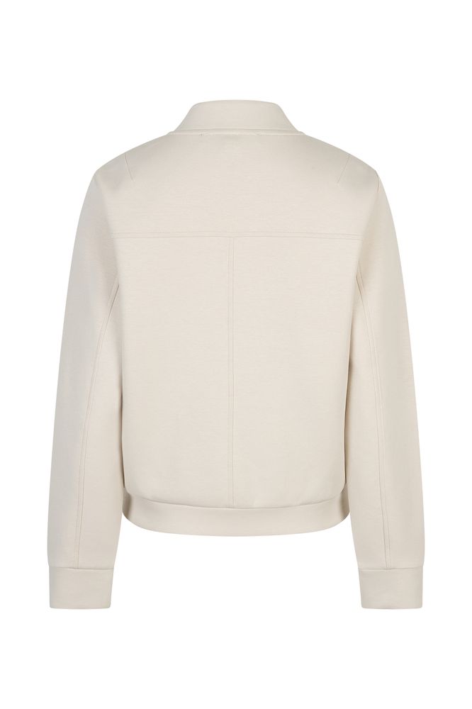 Red Button Bomber Jacket Scuba