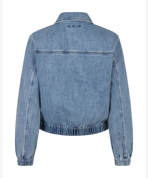 Red Button Juno Jacket Denim