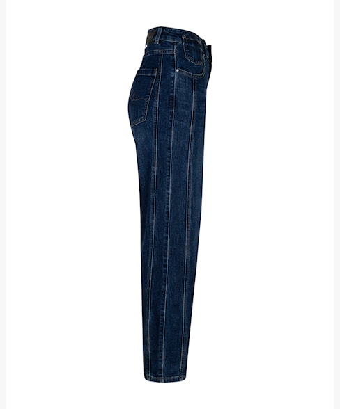 Red Button Caitlina Side Patch Dark Stone Jeans