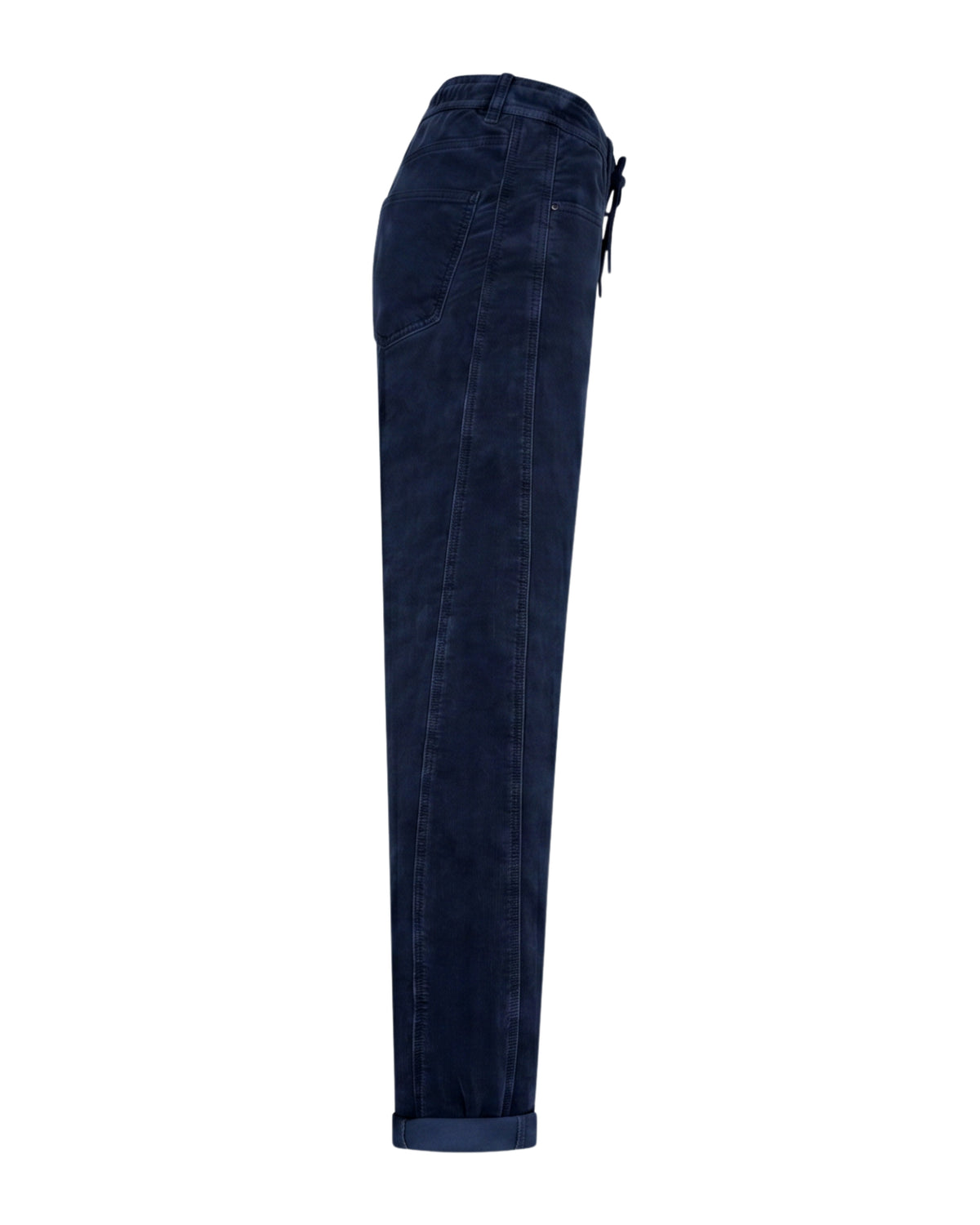 Red Button Kay Cord Jog Trousers Navy