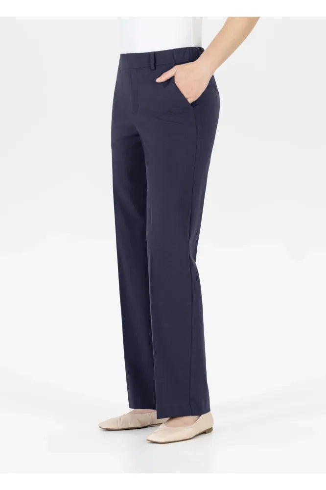 Stehmann Fenja Straight Trousers Marine