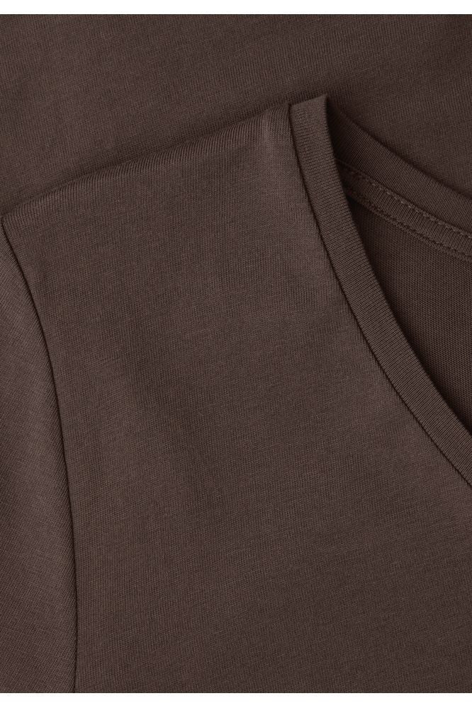 Street One V-Neck Top Earth