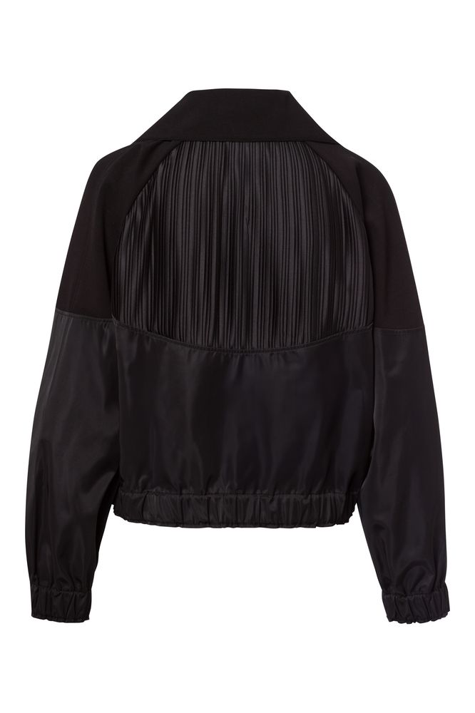 Tuzzi Black Light Bomber Jacket