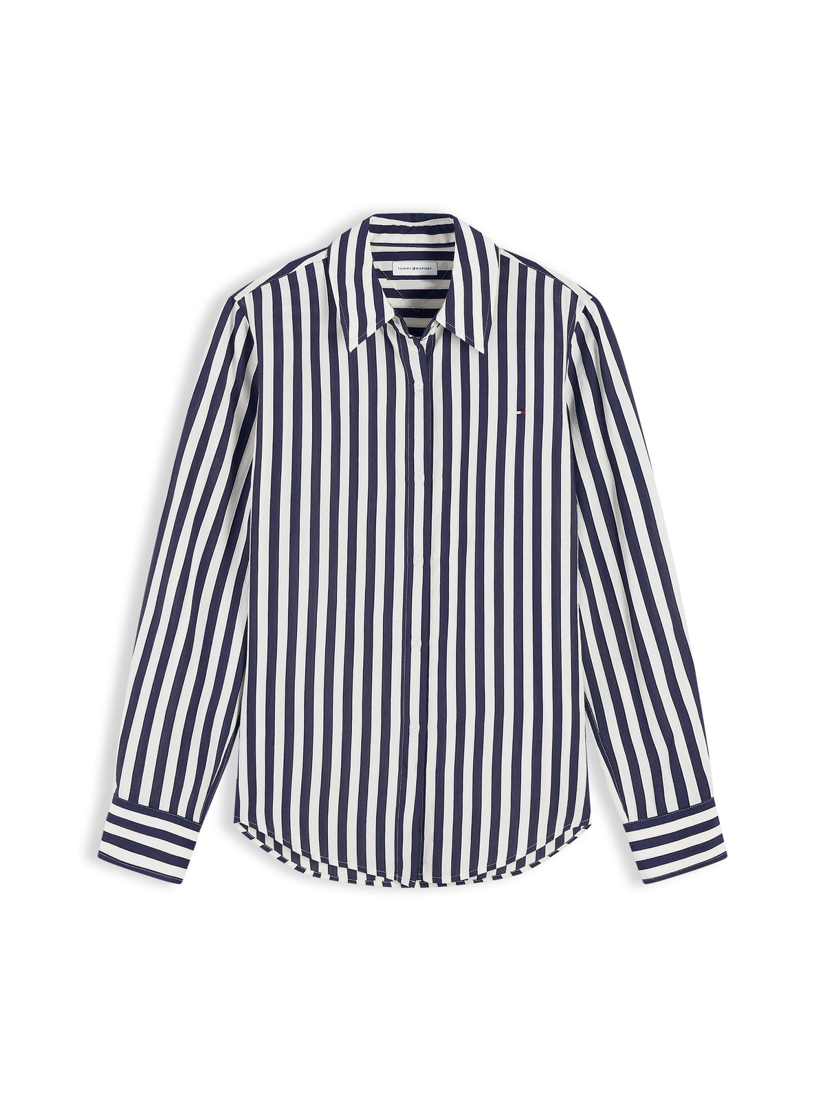 Tommy Hilfiger Stripe Shirt Dark Blue