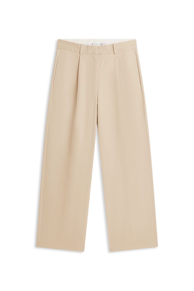 Tommy Hilfiger Cotton Barrel Pleat - Beige