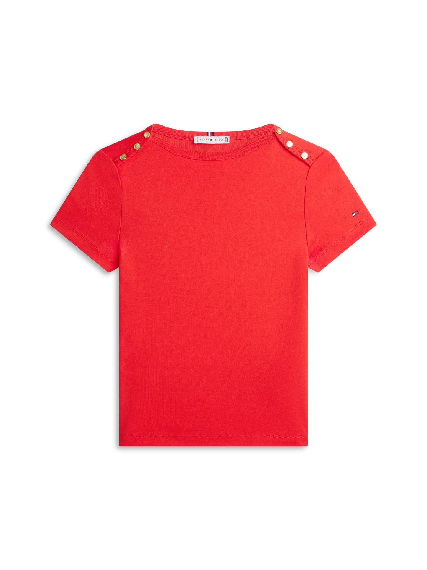 Tommy Hilfiger Button Tee Fireworks