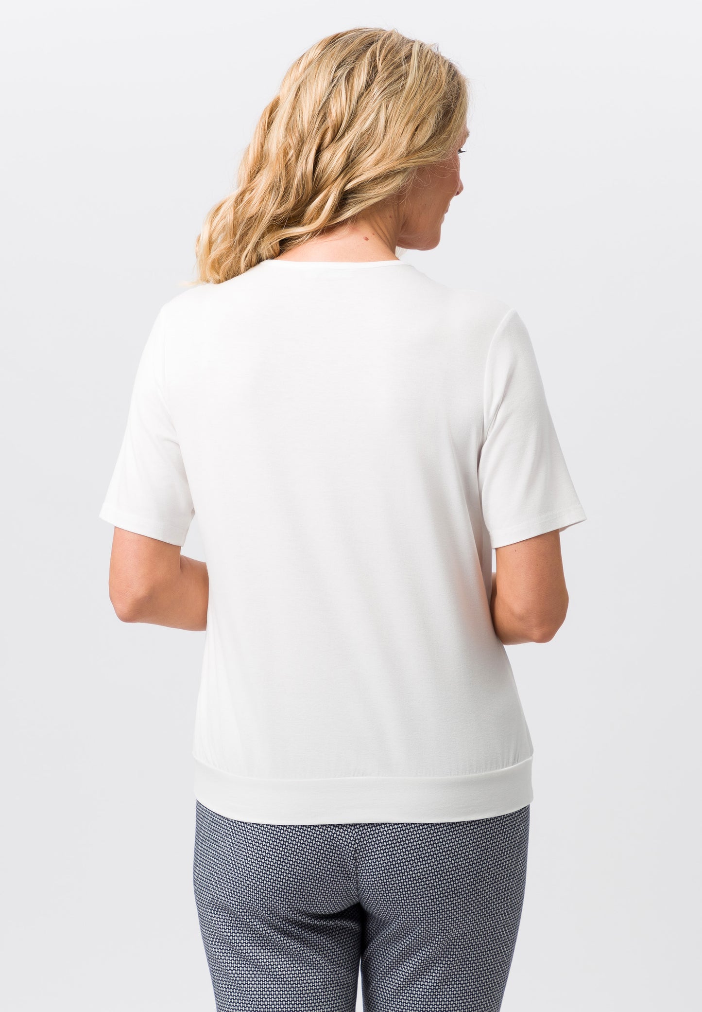 Frank Walder Ecru Blouse 714404