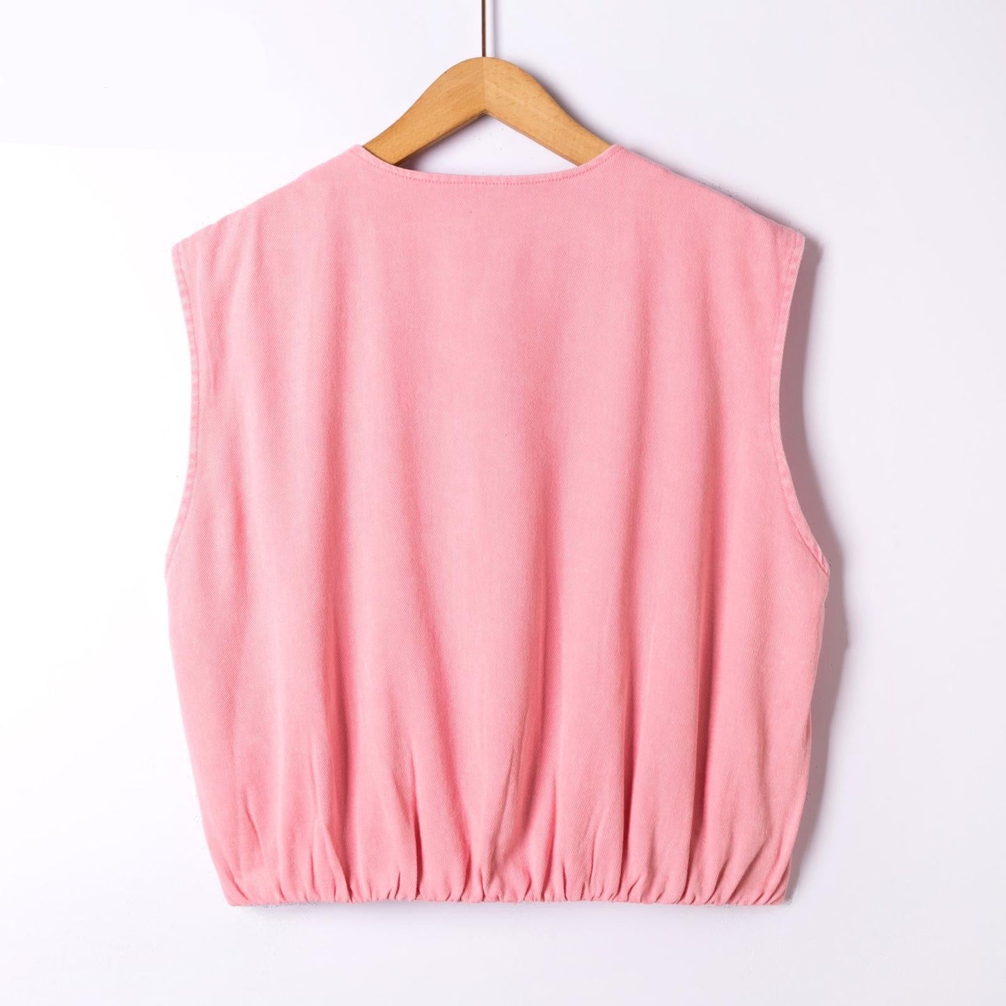 Killy Pink Denim Gilet