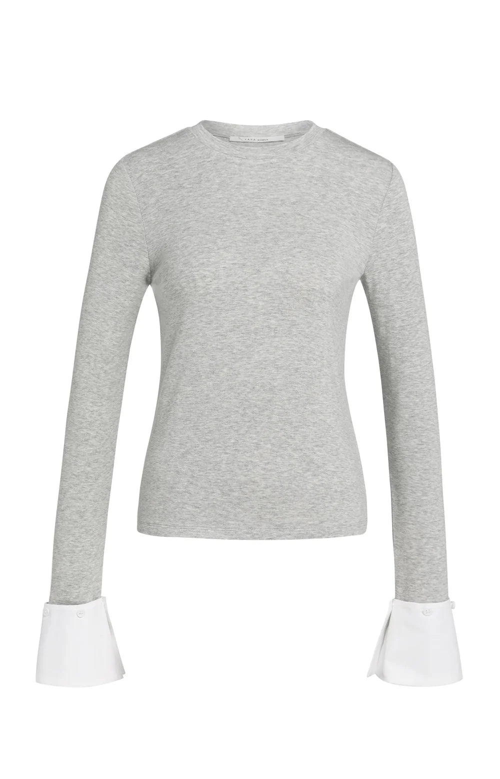 YAYA Jersey Top - Odyssey Gray Melange