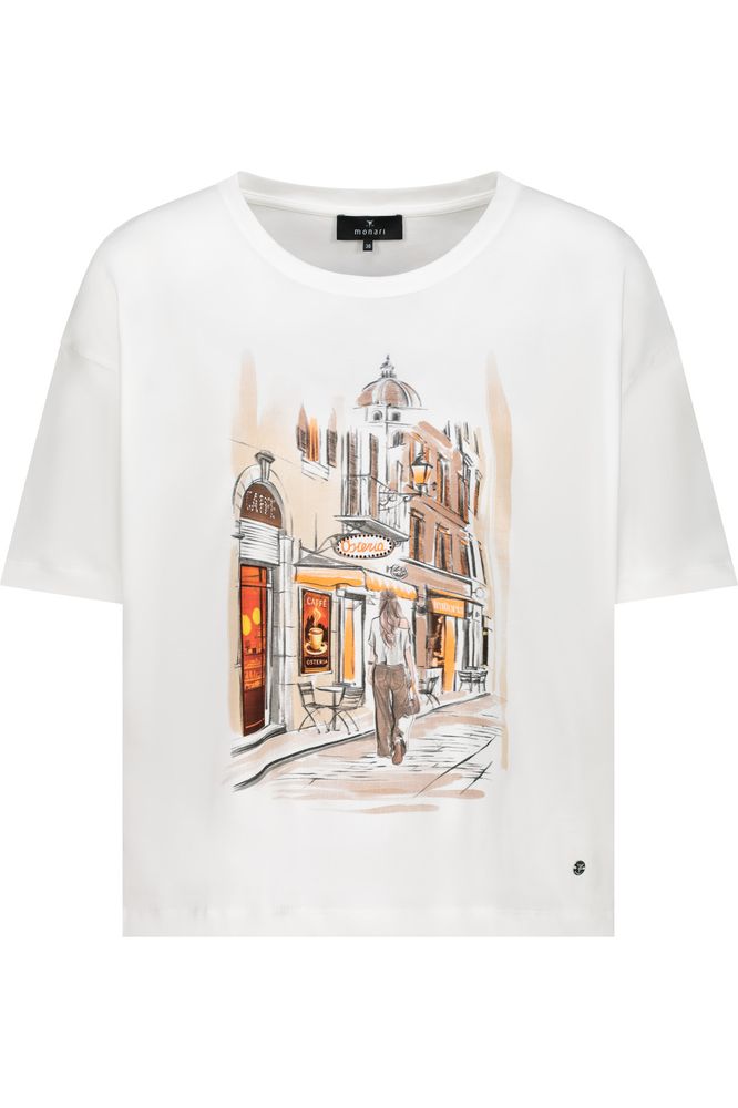 Monari T-Shirt Off-White 410087