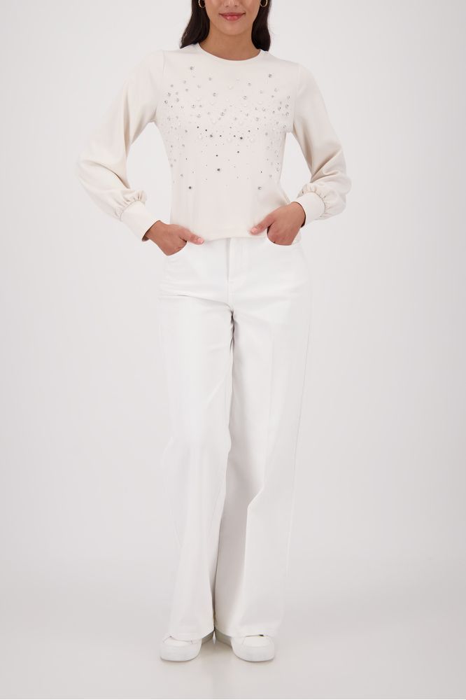 Monari T-Shirt Champagne Beige 410114