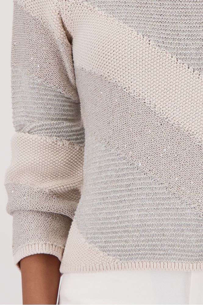 Monari Pullover Champagne Beige 410416