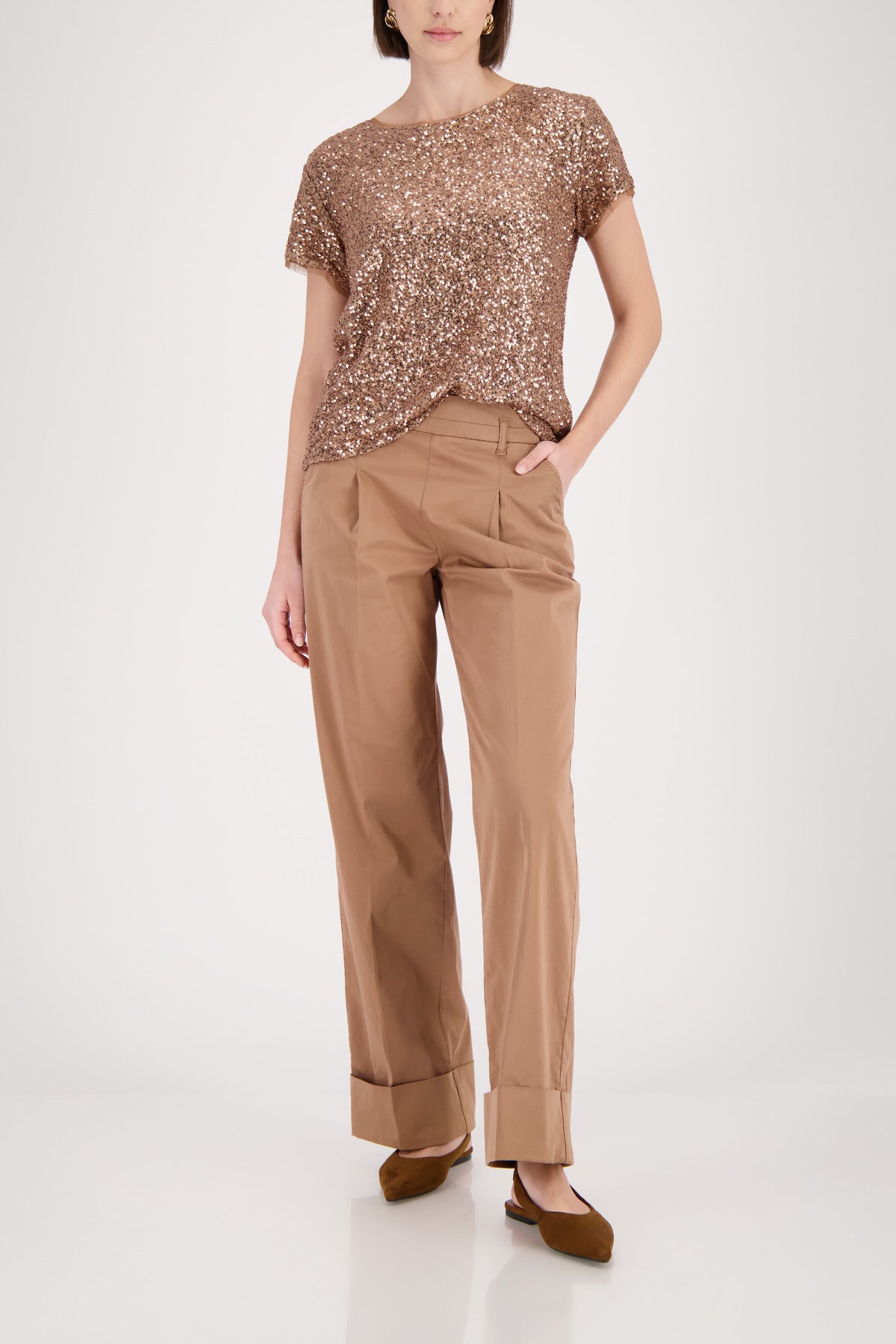 Monari Mocca T-Shirt 410724
