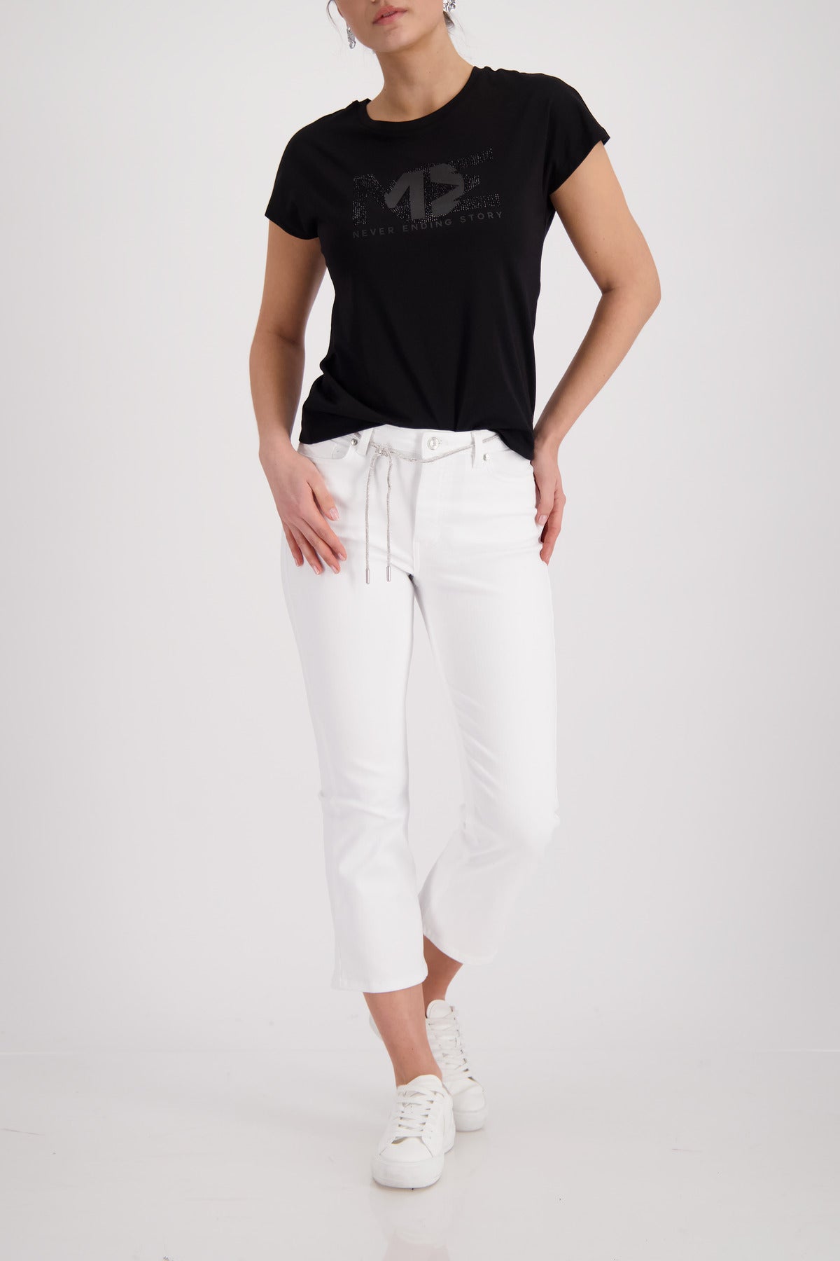 Monari Black T-Shirt 410718