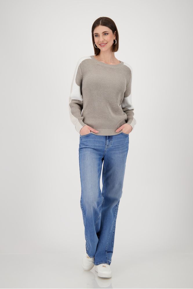 Monari Greige Pullover 809060