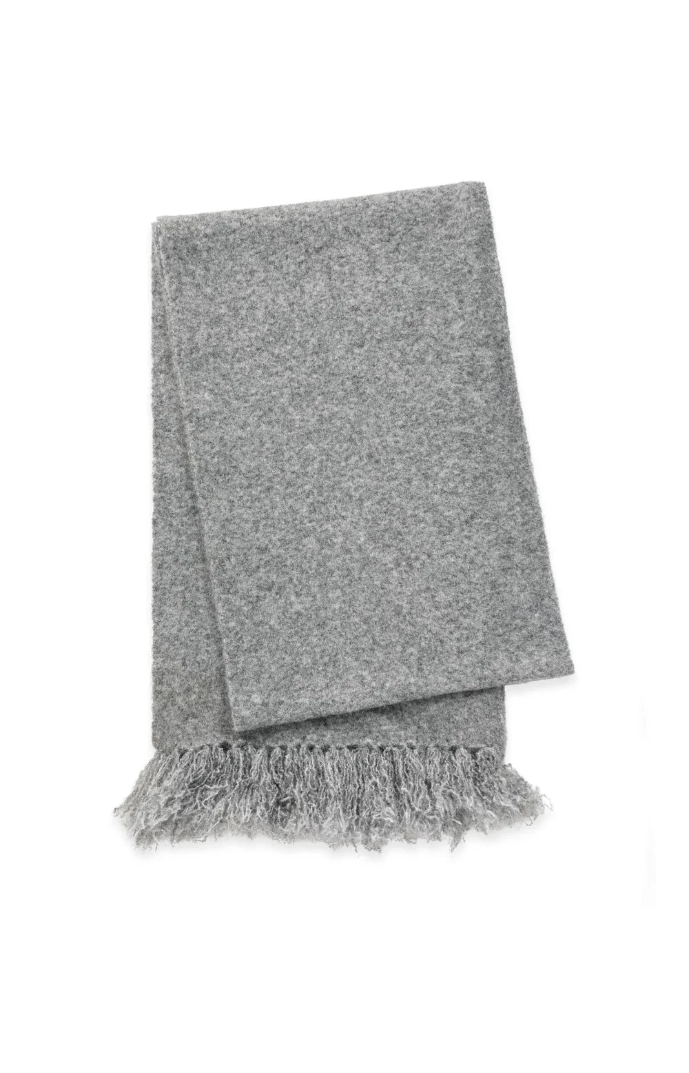 YAYA Soft Scarf - Medium Grey Melange