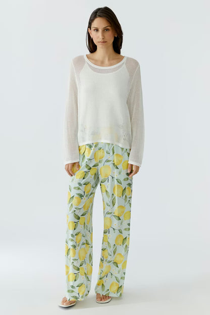 Oui Fine Knit Sweater 97552