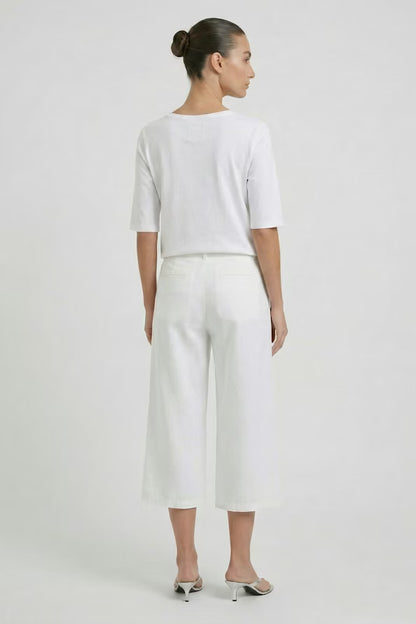 Oui Sunshine Coast Optic White T-shirt 98602