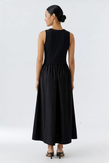 Oui Black Maxi Dress-98733