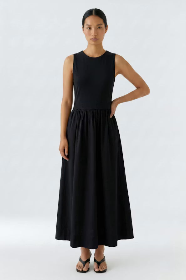 Oui Black Maxi Dress-98733