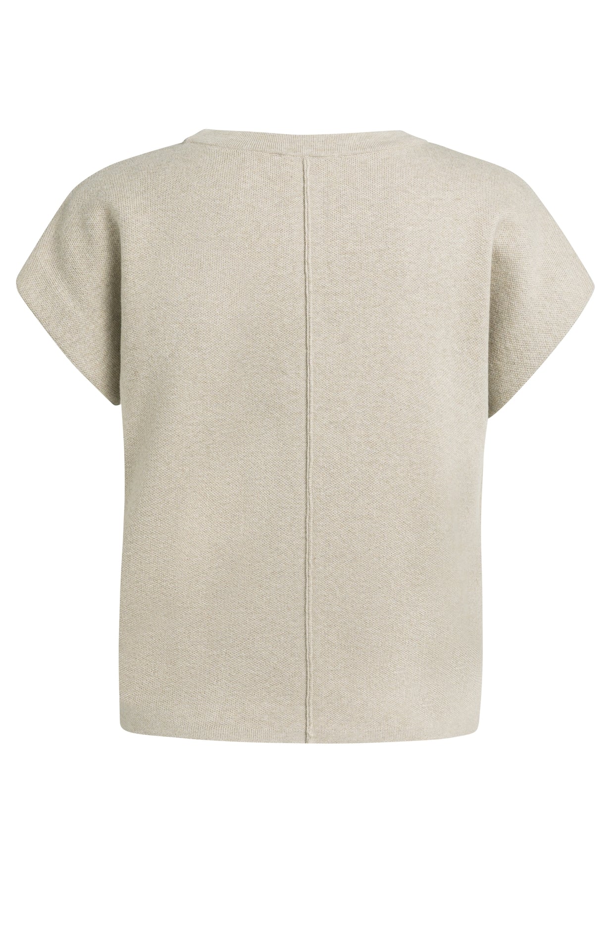 YAYA Jacquard Sweater Grey Melange