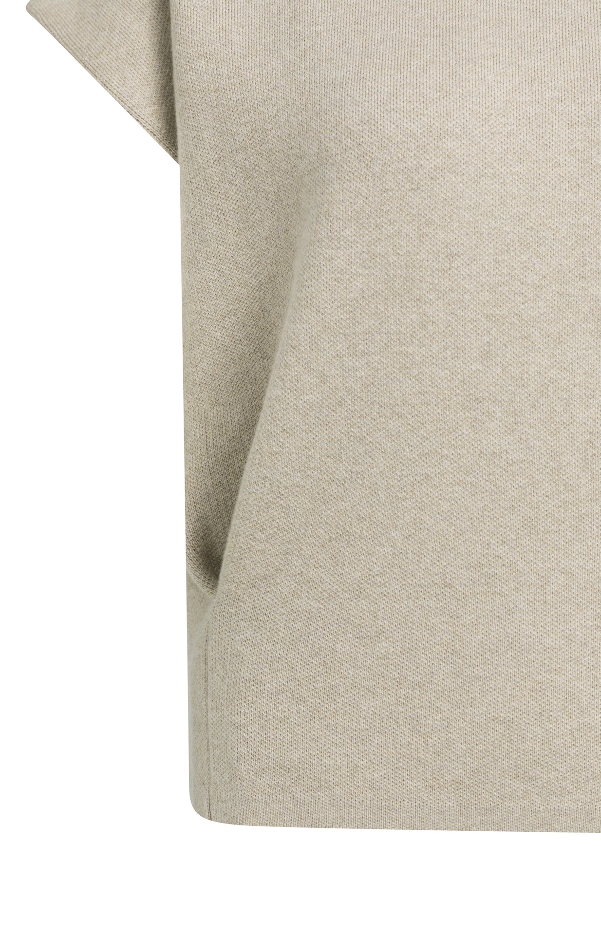YAYA Jacquard Sweater Grey Melange