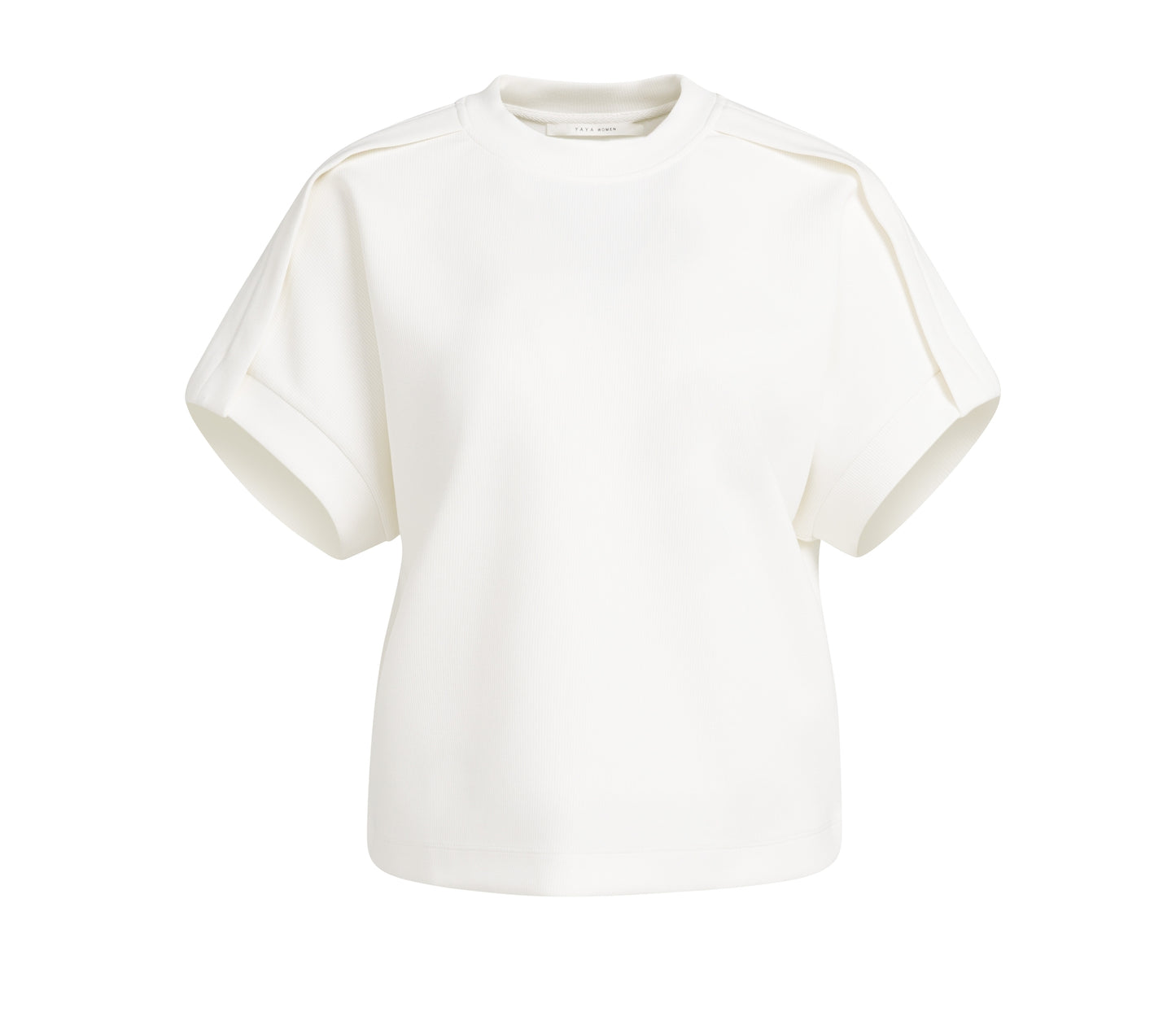 YAYA Sleeveless Sweatshirt Off White