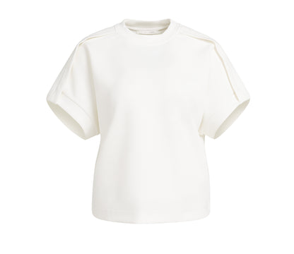 YAYA Sleeveless Sweatshirt Off White
