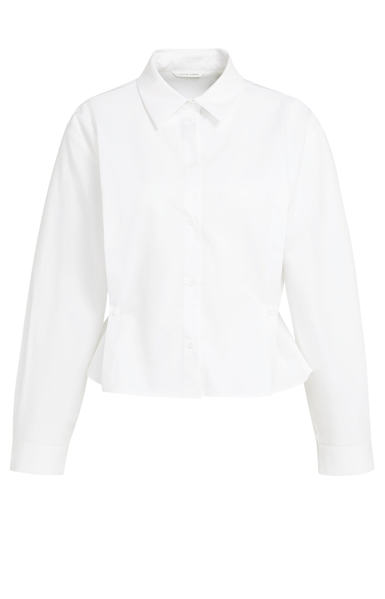YAYA Poplin Blouse Pure White
