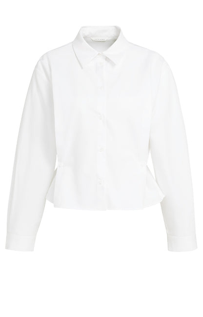 YAYA Poplin Blouse Pure White
