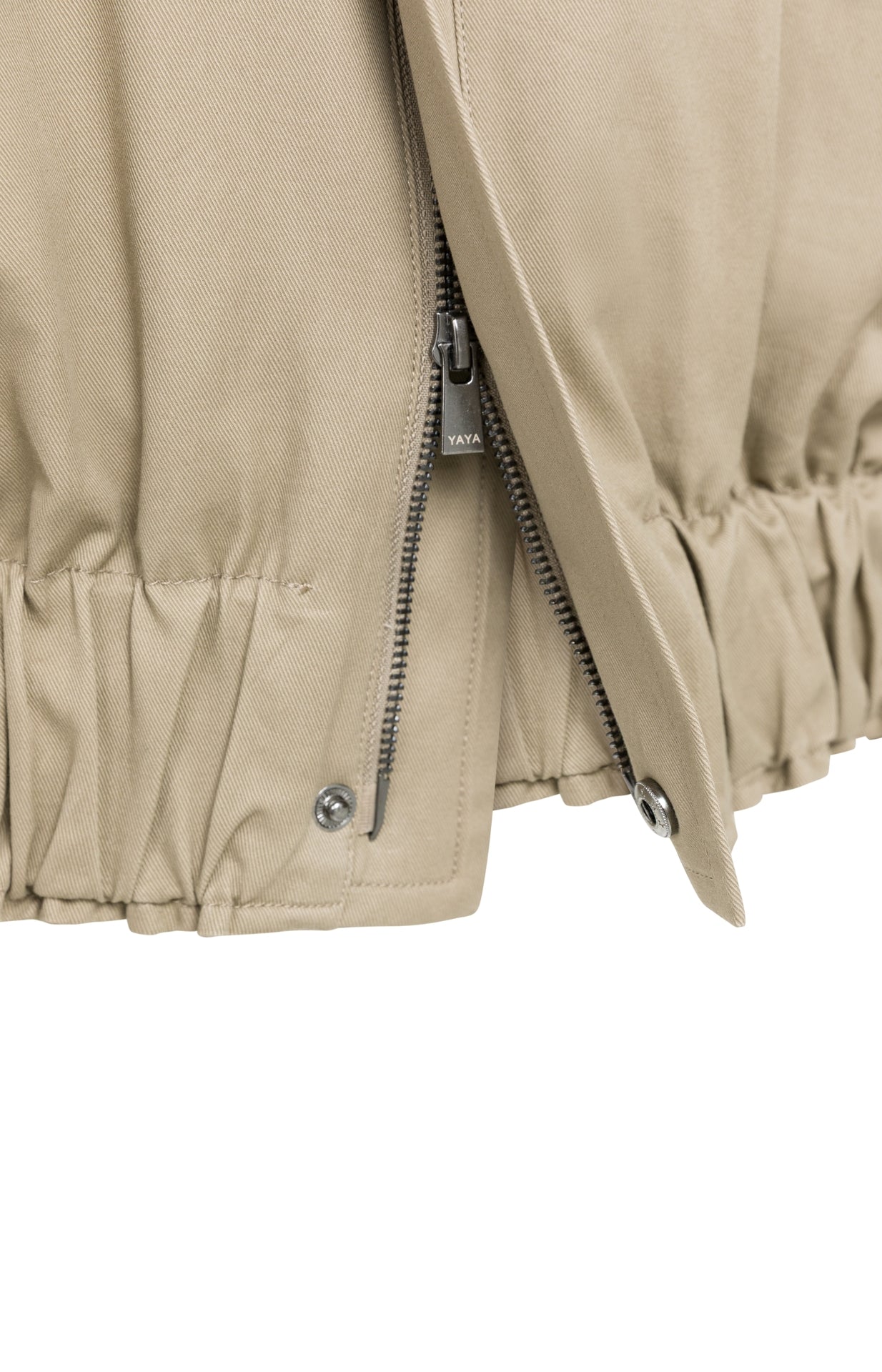 YAYA Woven Jacket Otter Brown