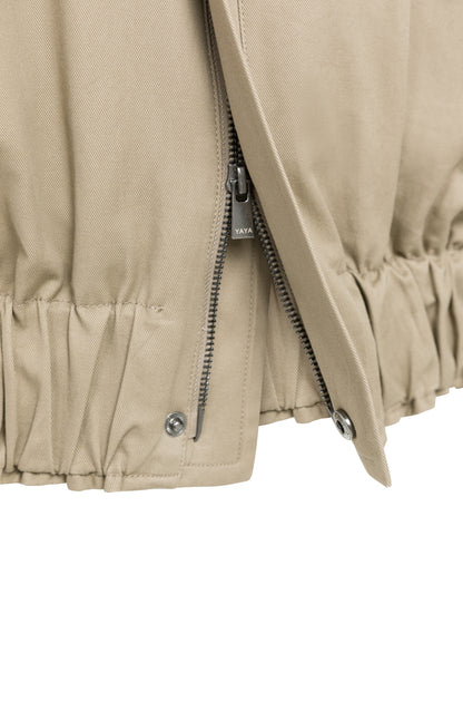 YAYA Woven Jacket Otter Brown