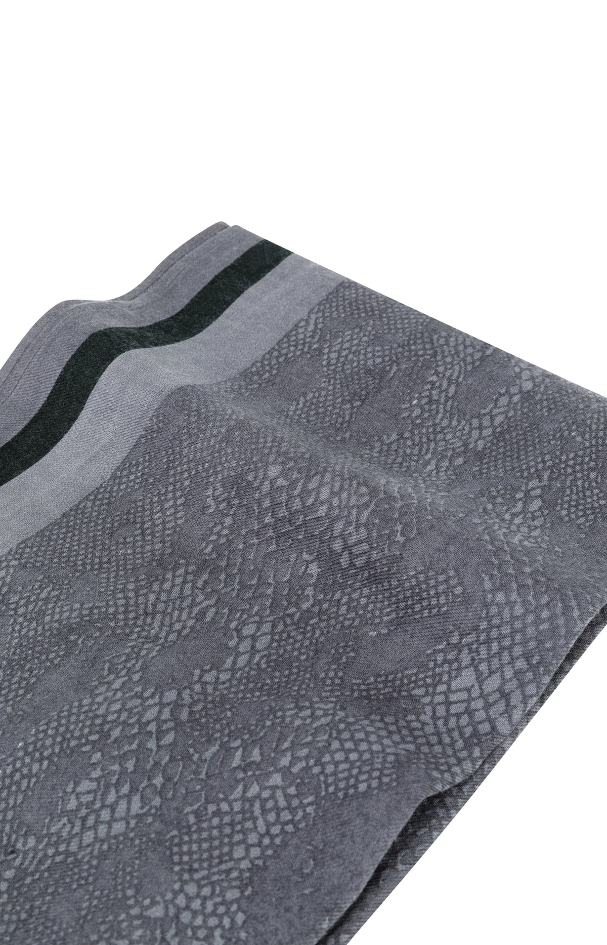 YAYA Brushed Scarf Arctic Seal Grey Dessin