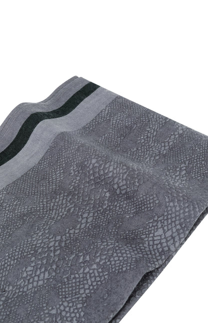 YAYA Brushed Scarf Arctic Seal Grey Dessin